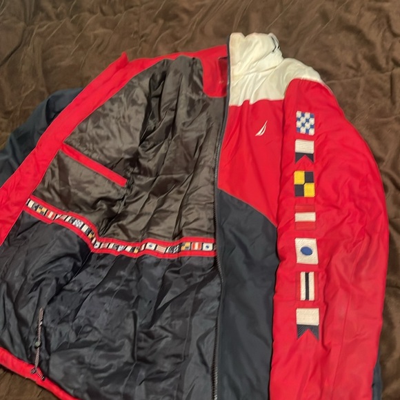 Nautica extra small with hoodie! Water resistant - Picture 2 of 7